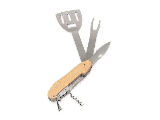 Изображение №3 | Мультиинструмент для барбекю «Blade» в чехле (натуральный)