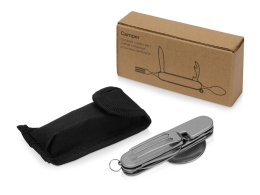 Изображение №4 | Набор складных столовых приборов «Camper» (серебристый)