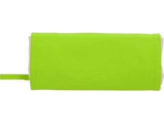 Изображение №14 | Складная хлопковая сумка для шопинга «Gross» с карманом, 180 г/м2 (натуральный/зеленое яблоко)