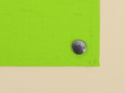 Изображение №5 | Складная хлопковая сумка для шопинга «Gross» с карманом, 180 г/м2 (натуральный/зеленое яблоко)