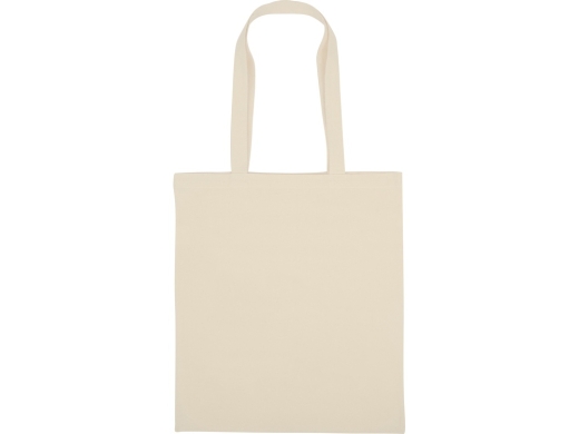 Изображение №12 | Складная хлопковая сумка для шопинга «Gross» с карманом, 180 г/м2 (натуральный/зеленое яблоко)