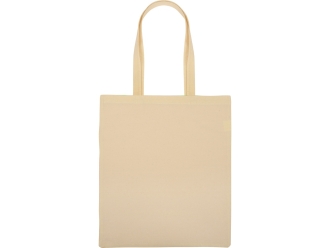 Изображение №7 | Сумка для шопинга «Twin» двухцветная из хлопка, 180 г/м2 (зеленое яблоко/натуральный)