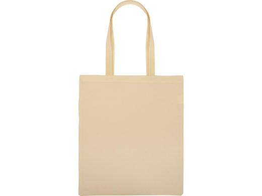 Изображение №7 | Сумка для шопинга «Twin» двухцветная из хлопка, 180 г/м2 (зеленое яблоко/натуральный)