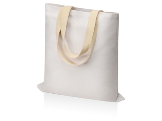 Изображение №1 | Сумка для шопинга «Steady» хлопковая с парусиновыми ручками, 260 г/м2 (белый)