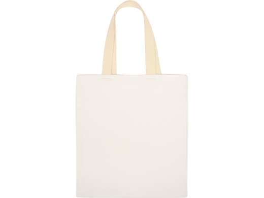 Изображение №4 | Сумка для шопинга «Steady» хлопковая с парусиновыми ручками, 260 г/м2 (белый)