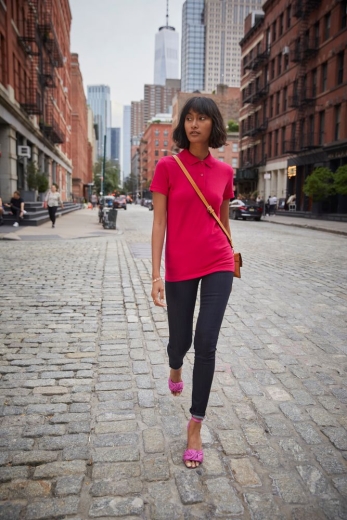 Изображение №5 | Рубашка поло женская Inspire черная, размер S