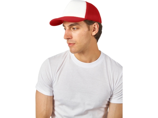Изображение №2 | Бейсболка «Newport» (белый/красный)