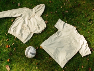 Изображение №10 | Толстовка с капюшоном «Pure» из неокрашенного хлопка, мужская S (натуральный (неотбелённый))