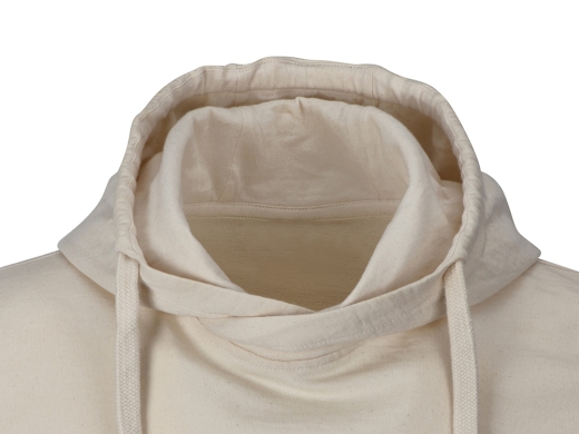 Изображение №3 | Толстовка с капюшоном «Pure» из неокрашенного хлопка, мужская S (натуральный (неотбелённый))