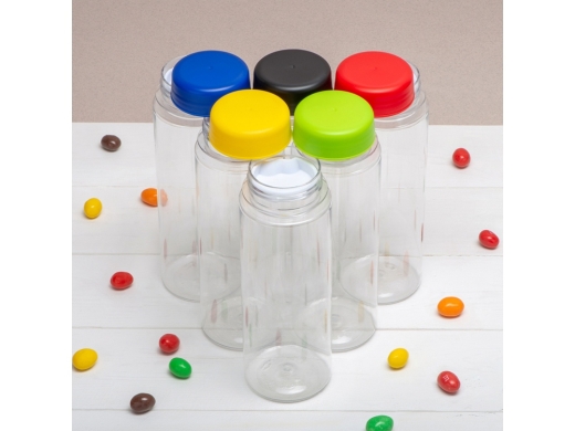 Изображение №10 | Бутылка для воды «Candy» (серый/прозрачный)