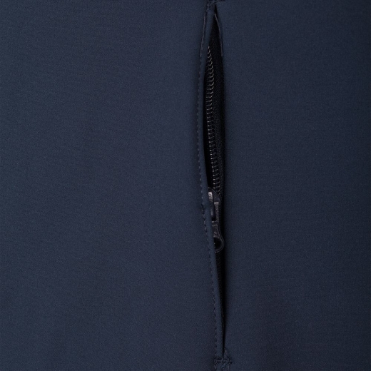 Изображение №5 | Куртка женская Hooded Softshell темно-синяя, размер S