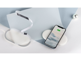 Изображение №8 | Внешний аккумулятор «NEO Fly» с магнитной док-станцией, 5000 mAh (белый)