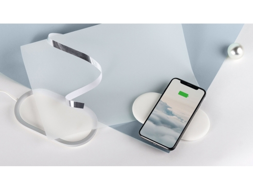 Изображение №8 | Внешний аккумулятор «NEO Fly» с магнитной док-станцией, 5000 mAh (белый)