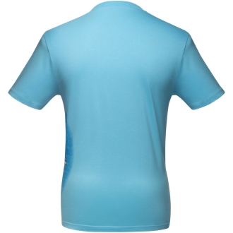 Изображение №3 | Футболка «Вместе и вовремя», голубая, размер S