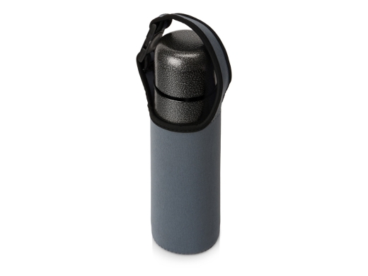 Изображение №5 | Чехол неопреновый «Ferry» для бутылок и термосов (серый)