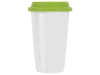 Изображение №2 | Кружка «Нью-Йорк» с силиконовой крышкой (зеленый/белый)
