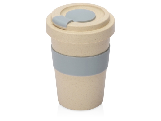 Изображение №1 | Стакан из пшеничного волокна «Flava» (бежевый/серый)