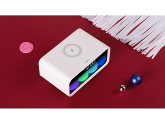 Изображение №9 | Часы с беспроводным зарядным устройством «Timebox 1» (белый)