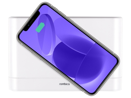 Изображение №6 | Часы с беспроводным зарядным устройством «Timebox 1» (белый)