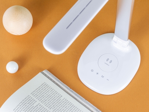 Изображение №5 | Настольная лампа с быстрой беспроводной зарядкой «LED POWER» (белый)