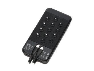 Изображение №1 | Портативное беспроводное зарядное устройство «Octopus Air», 5000 mAh (черный)