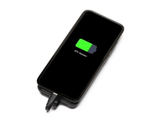 Изображение №4 | Портативное беспроводное зарядное устройство «Octopus Air», 5000 mAh (черный)