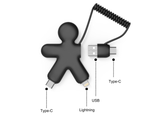 Изображение №3 | Зарядный кабель «BUDDY ECO» (черный)