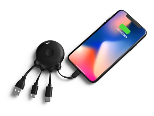 Изображение №3 | Внешний аккумулятор «Octopus Booster», 1000 mAh (черный)