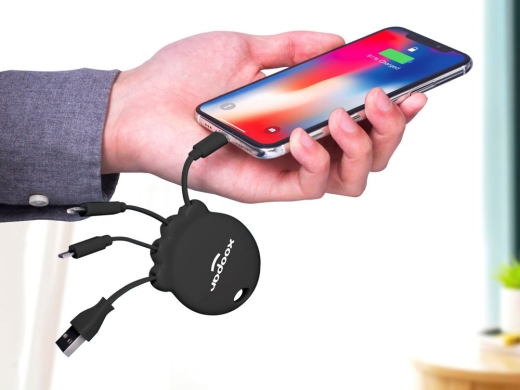 Изображение №5 | Внешний аккумулятор «Octopus Booster», 1000 mAh (черный)