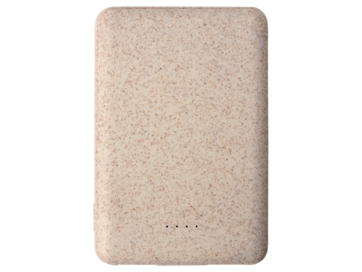 Изображение №3 | Внешний аккумулятор «Wheatty» из пшеничной соломы, 5000 mAh (бежевый)