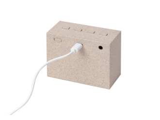 Изображение №2 | Портативная колонка «Wheatty» из пшеничной соломы (бежевый)