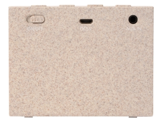 Изображение №4 | Портативная колонка «Wheatty» из пшеничной соломы (бежевый)