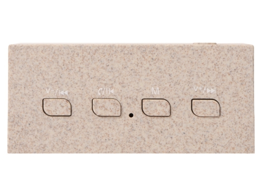 Изображение №5 | Портативная колонка «Wheatty» из пшеничной соломы (бежевый)