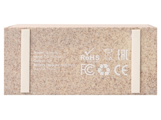 Изображение №7 | Портативная колонка «Wheatty» из пшеничной соломы (бежевый)