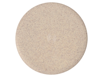 Изображение №4 | Беспроводное зарядное устройство «Wheatty» из пшеничной соломы, 5W (бежевый)