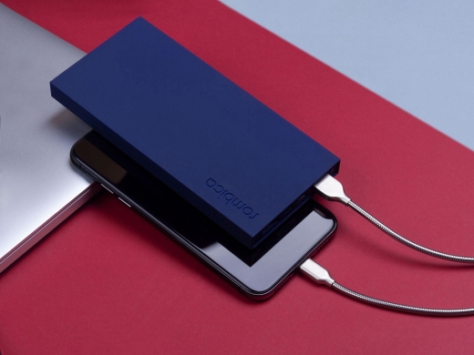 Изображение №6 | Внешний аккумулятор «NEO ARIA», 10000 mAh (бордовый/синий)