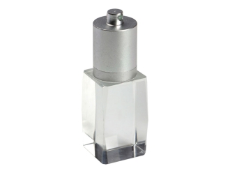 Изображение №1 | USB 2.0- флешка на 16 Гб в виде большого кристалла 16Gb (серебристый)