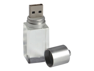 Изображение №2 | USB 2.0- флешка на 16 Гб в виде большого кристалла 16Gb (серебристый)