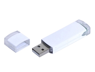 Изображение №1 | USB 3.0- флешка промо на 128 Гб прямоугольной классической формы 128Gb (белый)