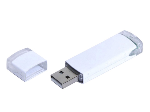 Изображение №1 | USB 3.0- флешка промо на 128 Гб прямоугольной классической формы 128Gb (белый)