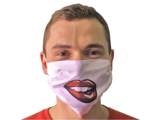 Изображение №8 | Маска для лица многоразовая для сублимации, M-L M-L (белый)