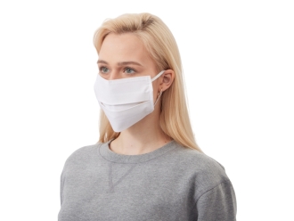 Изображение №3 | Маска для лица многоразовая из хлопка (белый)