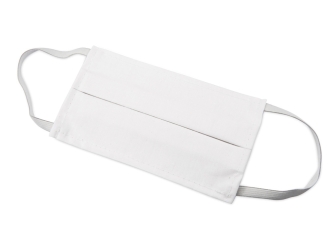 Изображение №5 | Маска для лица многоразовая из хлопка (белый)