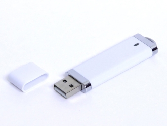 Изображение №1 | USB 3.0- флешка промо на 32 Гб прямоугольной классической формы 32Gb (белый)