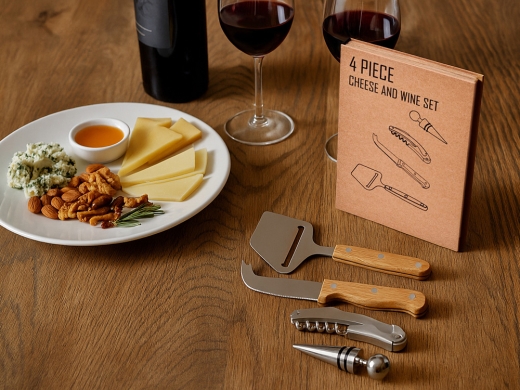 Изображение №8 | Подарочный набор для вина и сыра «Reze» (натуральный/серебристый)