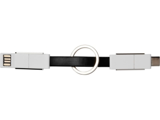 Изображение №2 | Кабель «One 4 в 1» (черный, белый, серебристый)