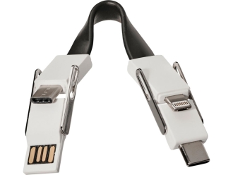 Изображение №6 | Кабель «One 4 в 1» (черный, белый, серебристый)