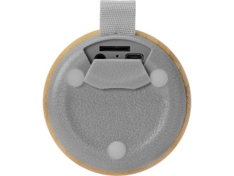 Изображение №9 | Портативная колонка из бамбука «Bongo» (натуральный/серый)