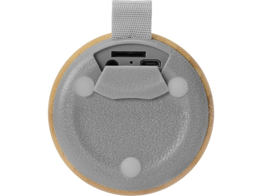 Изображение №9 | Портативная колонка из бамбука «Bongo» (натуральный/серый)