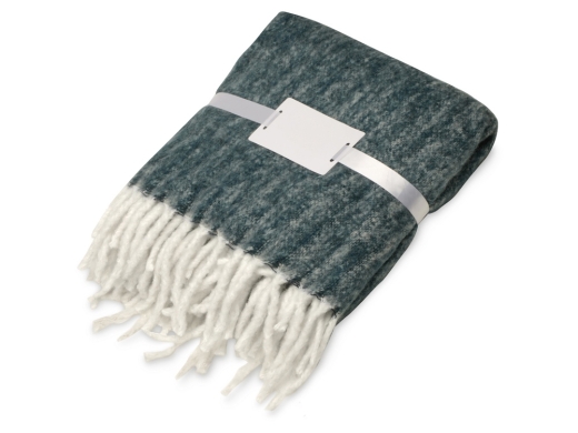 Изображение №1 | Плед «Warmy» с шерстью (темно-синий)